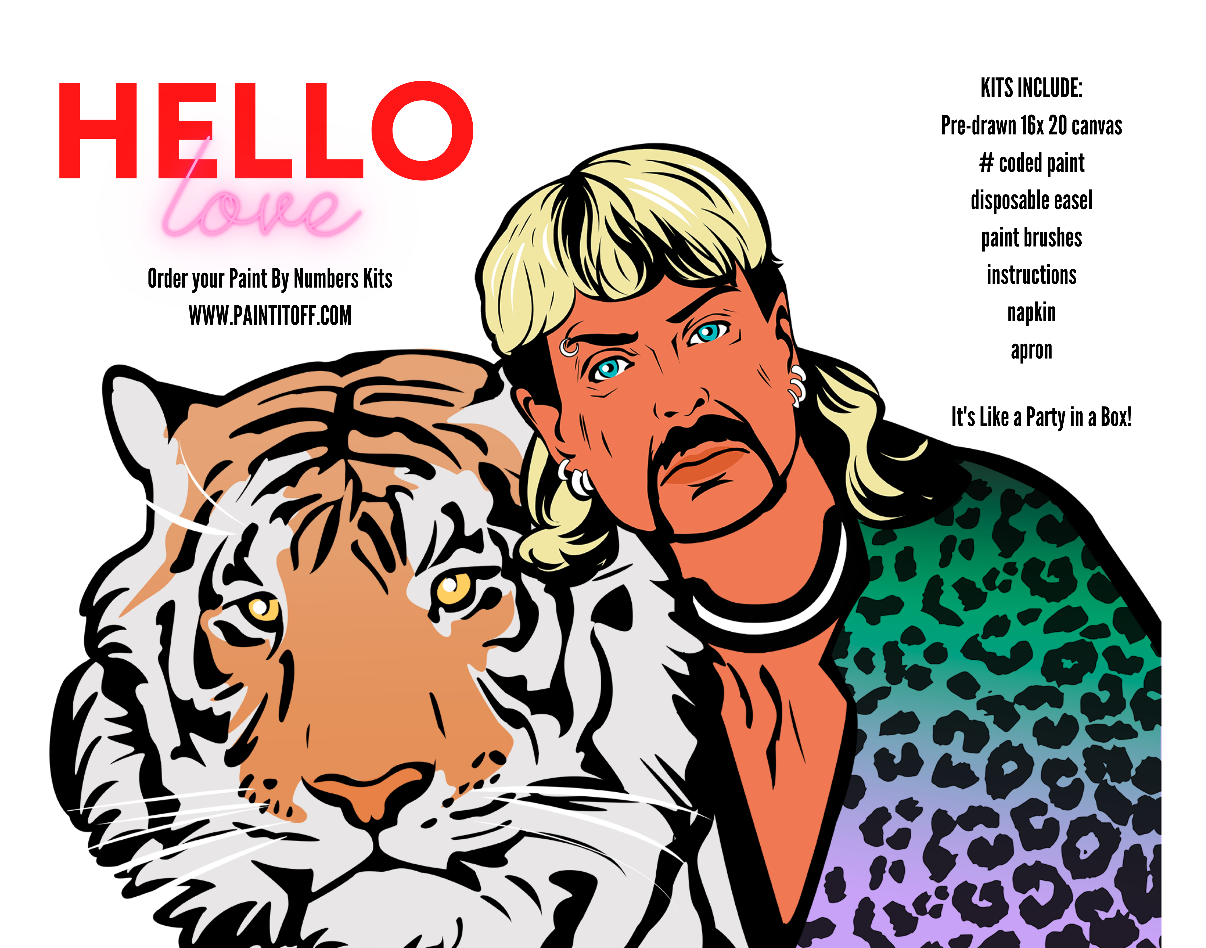 Runway Holiday Market 2/13 - [Paint By Numbers]- Paint It Off by Stella and Bobbie