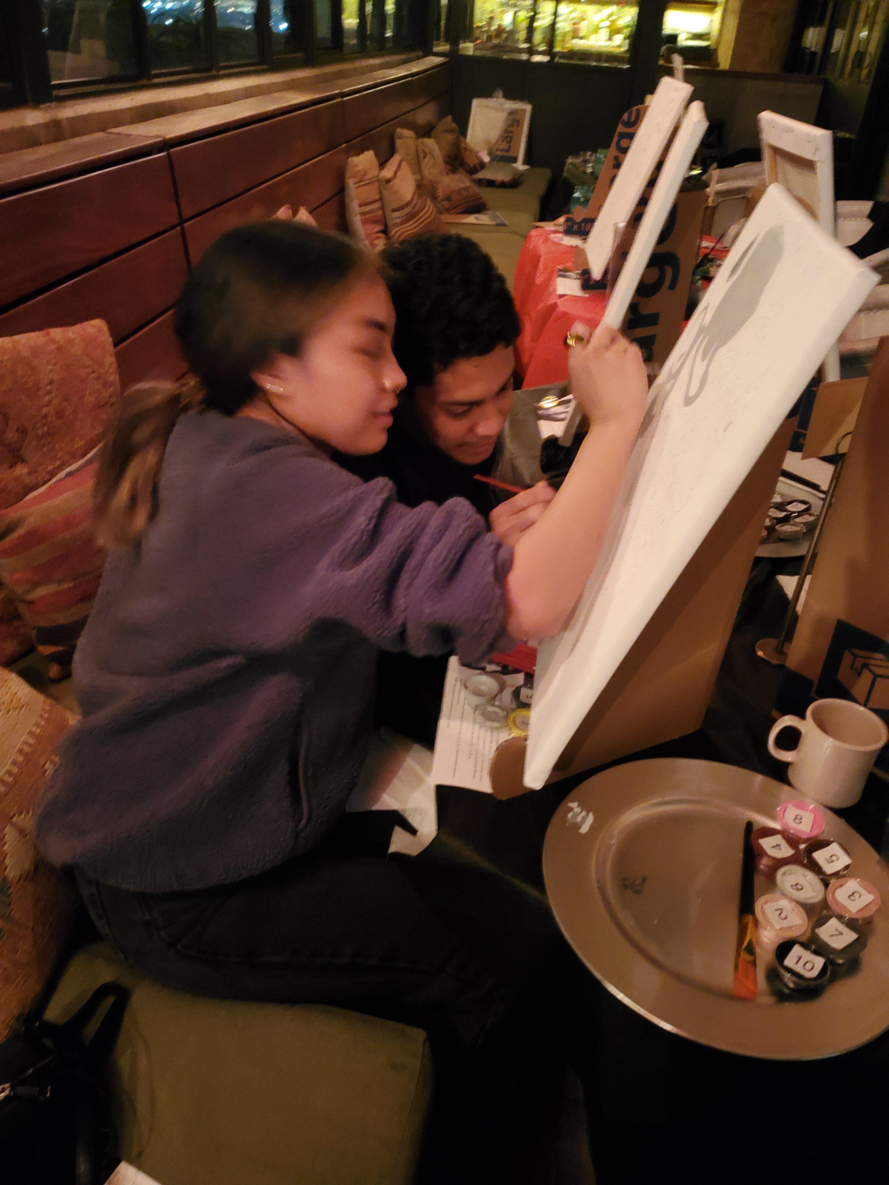 Ace Hotel: Sipping Sundays - [Paint By Numbers]- Paint It Off by Stella and Bobbie