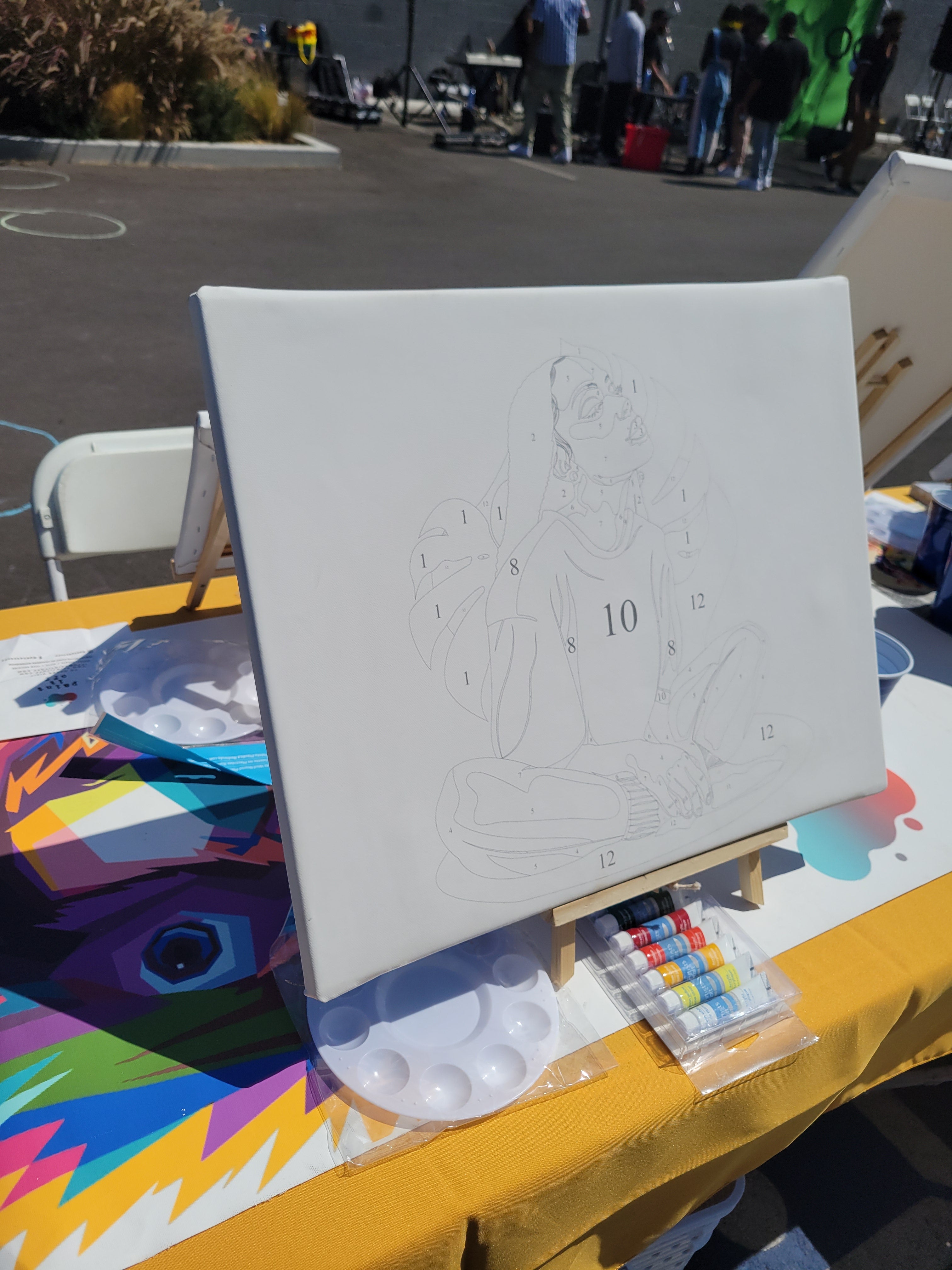 Community Events - [Paint By Numbers]- Paint It Off by Stella and Bobbie