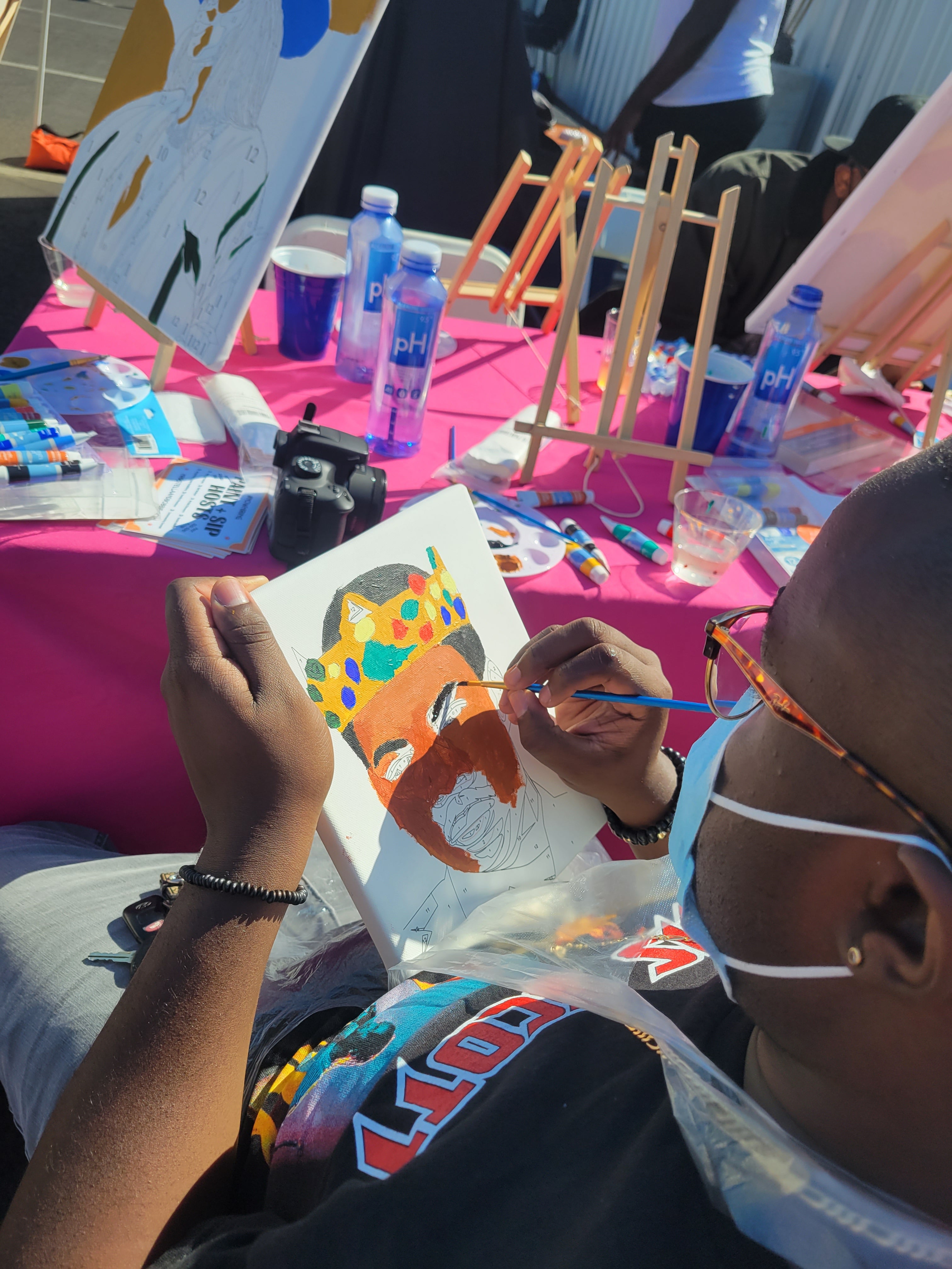 Community Events - [Paint By Numbers]- Paint It Off by Stella and Bobbie