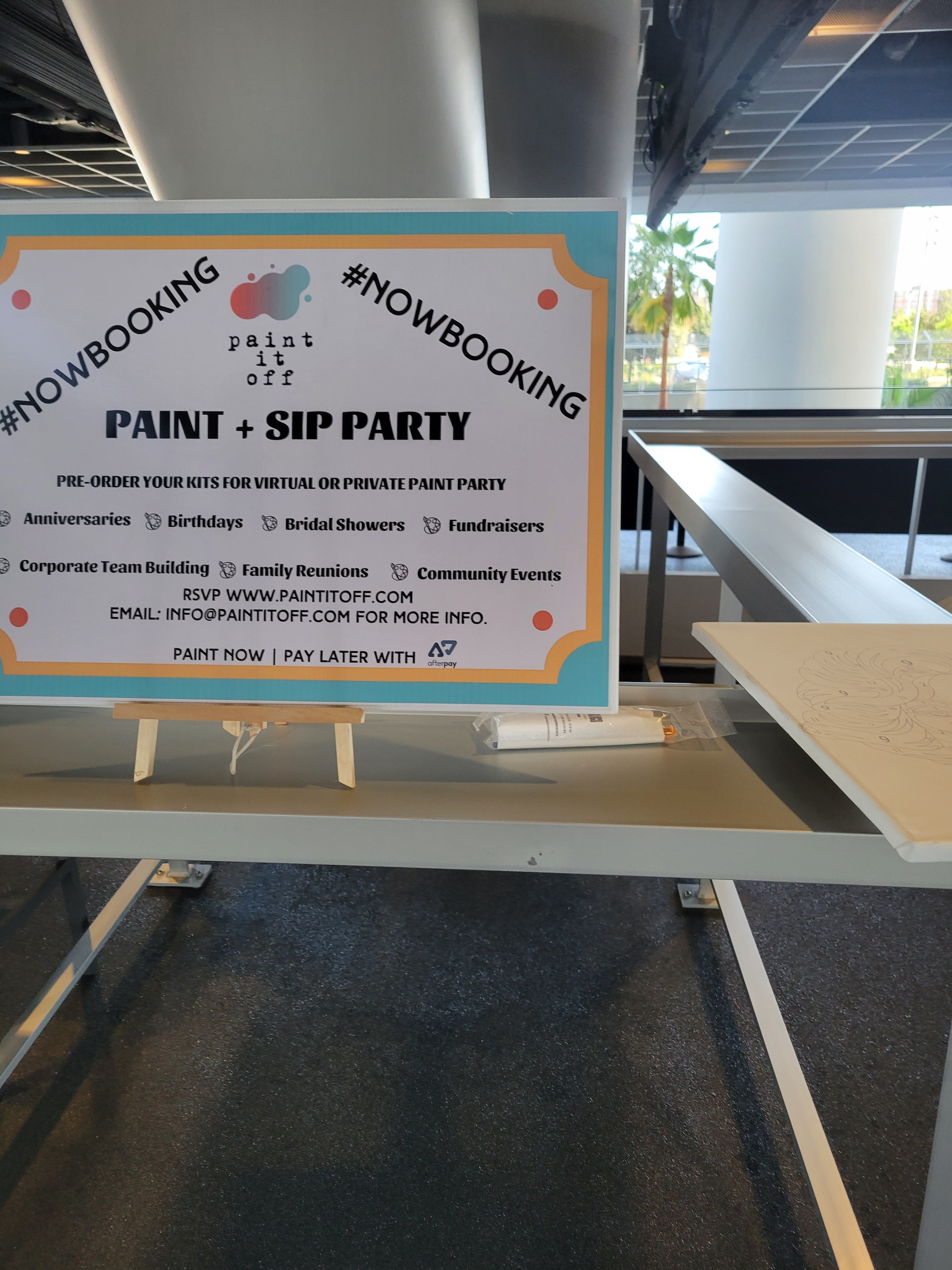 Community Events - [Paint By Numbers]- Paint It Off by Stella and Bobbie