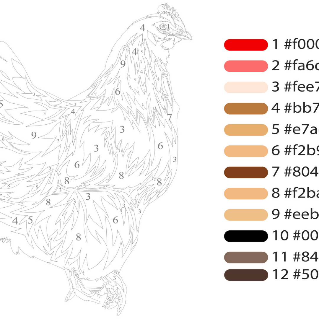 Custom Designs - [Paint By Numbers]- Paint It Off by Stella and Bobbie