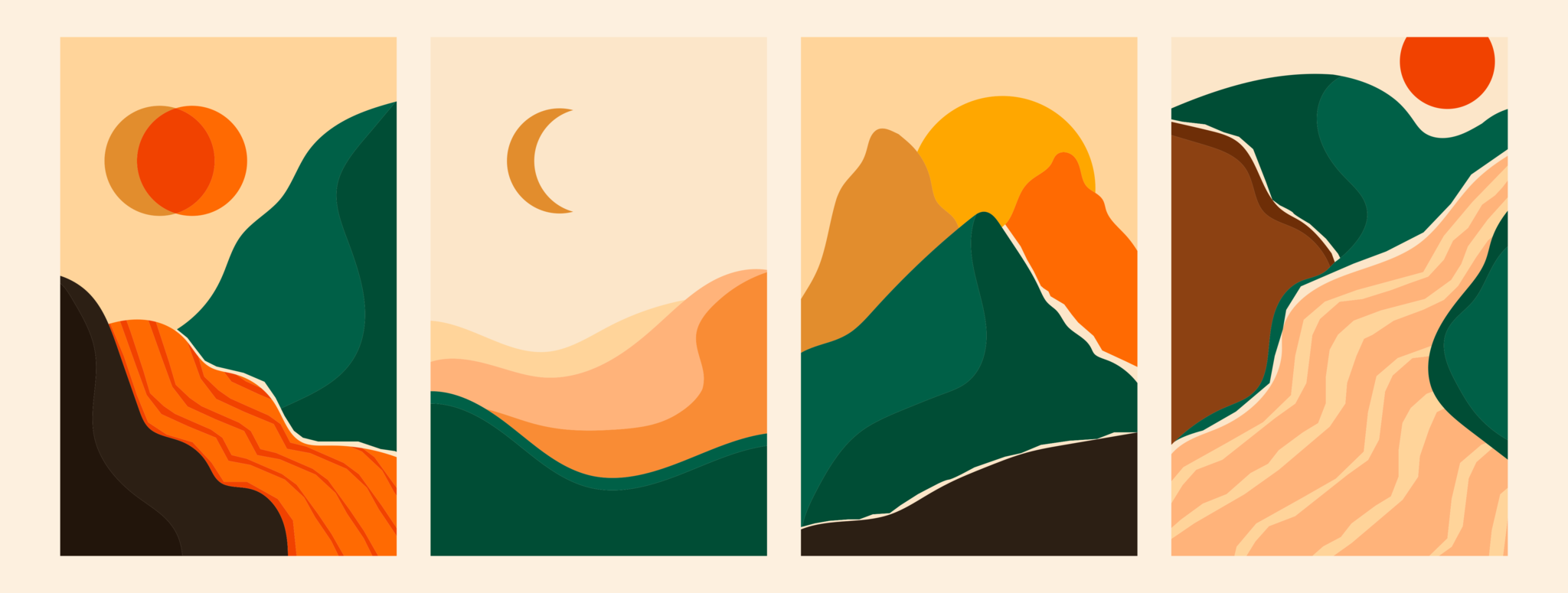 Home Decor | Abstract - [Paint By Numbers]- Paint It Off by Stella and Bobbie