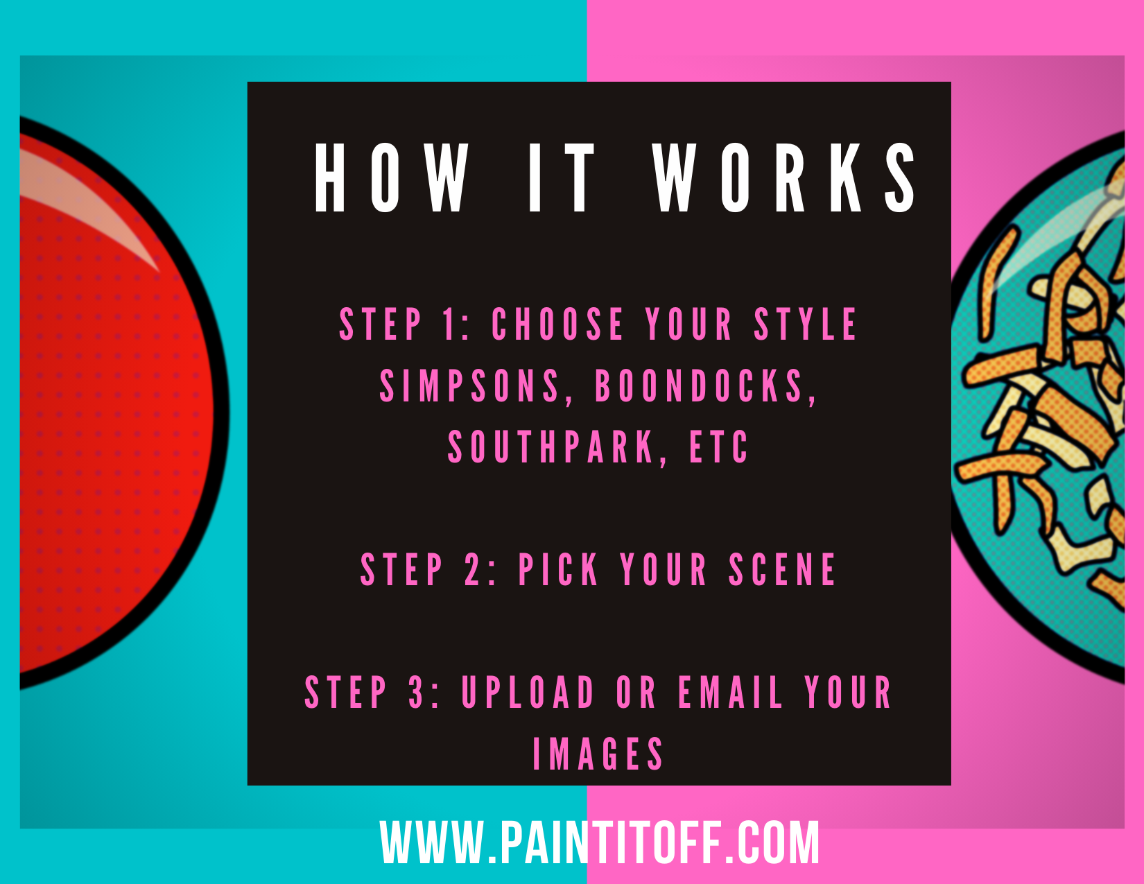 Cartoon Me | Paint by Numbers Designs - [Paint By Numbers]- Paint It Off by Stella and Bobbie