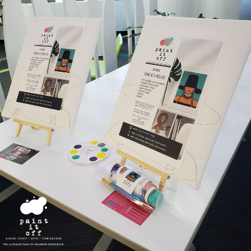 Virtual Paint Party| Hosted by Paint it Off - [Paint By Numbers]- Paint It Off by Stella and Bobbie