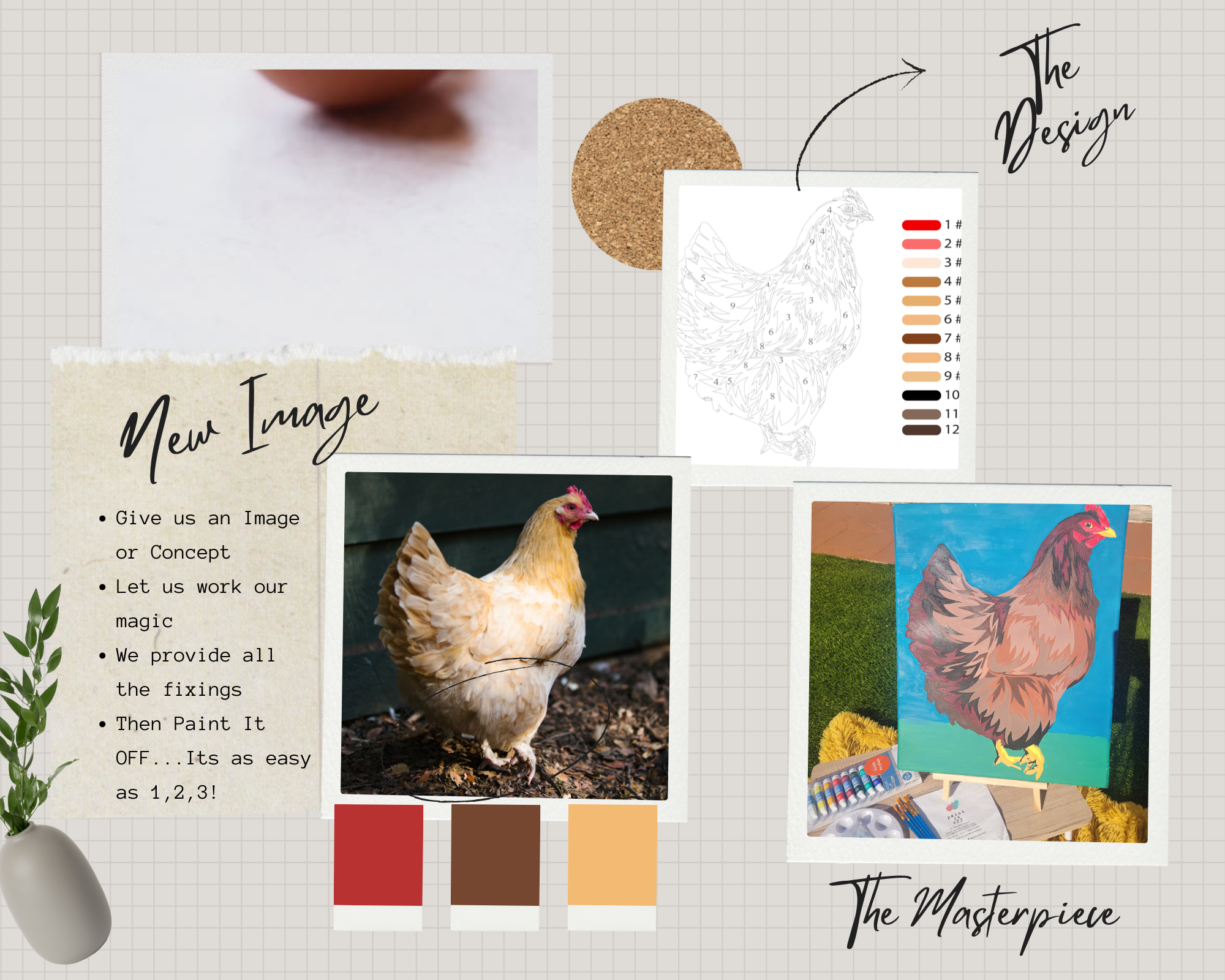 Custom Designs - [Paint By Numbers]- Paint It Off by Stella and Bobbie