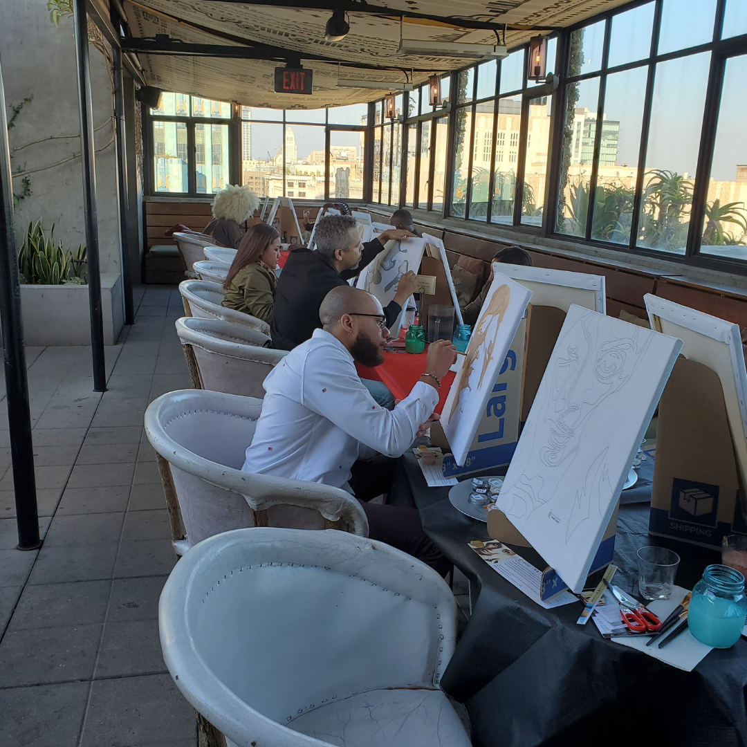 Virtual Paint Party| Hosted by Paint it Off - [Paint By Numbers]- Paint It Off by Stella and Bobbie