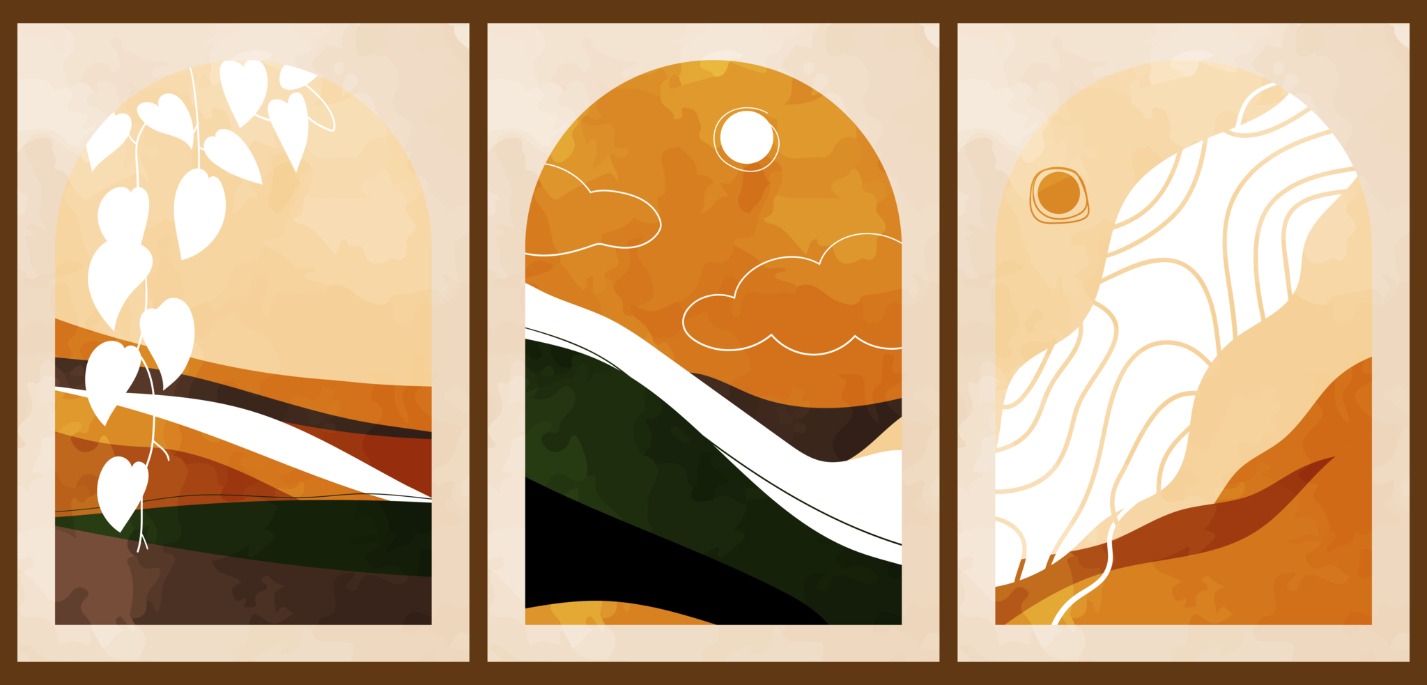 Home Decor | Abstract - [Paint By Numbers]- Paint It Off by Stella and Bobbie