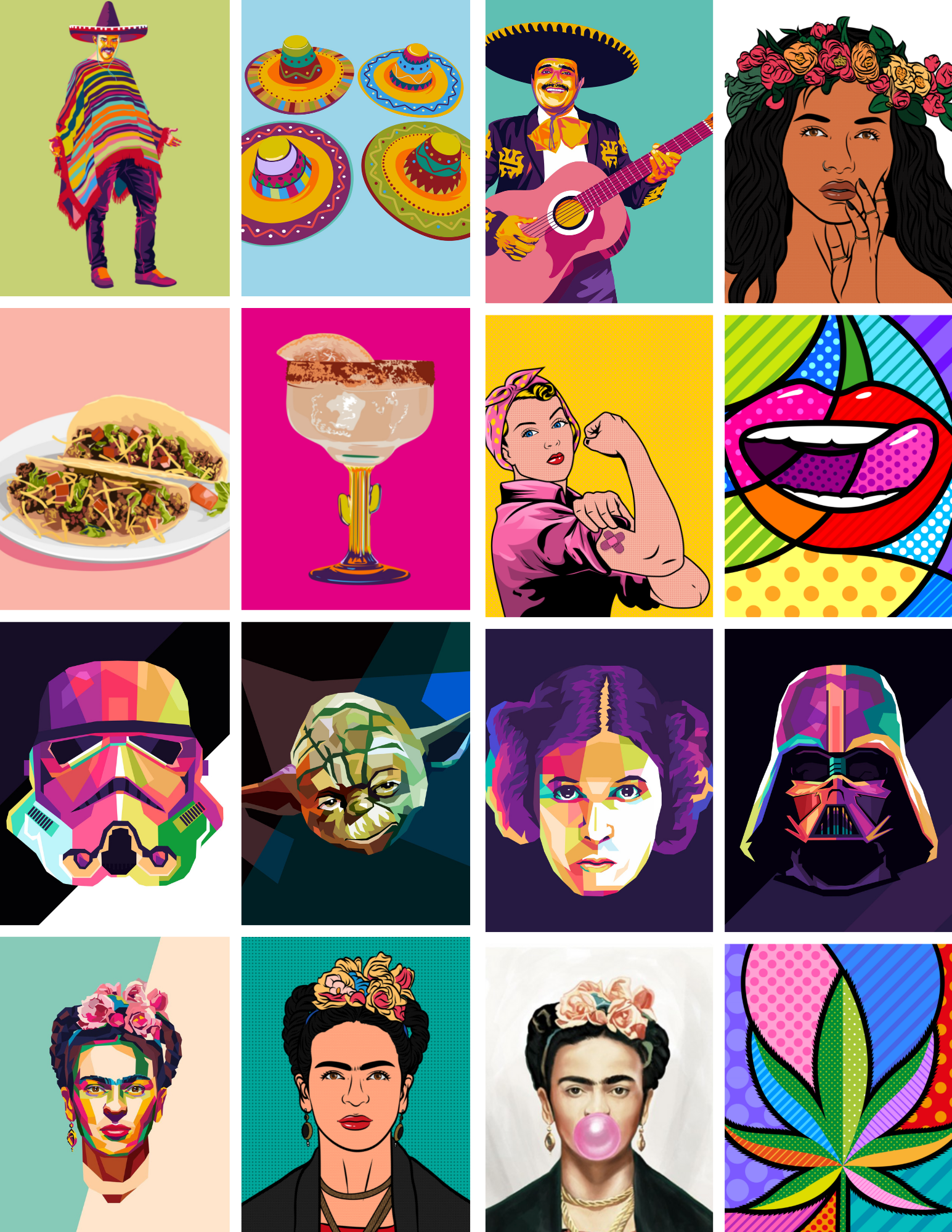 Gente Pop Up Market - [Paint By Numbers]- Paint It Off by Stella and Bobbie