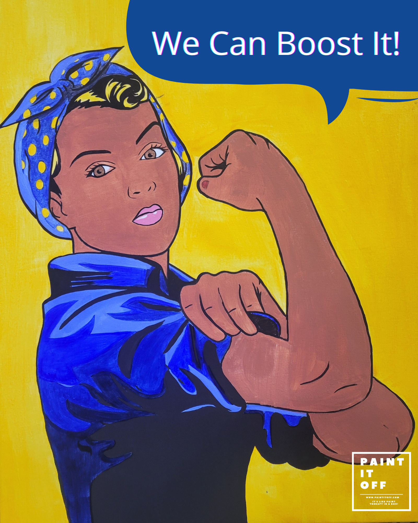 Vaxxed & Paint - [Paint By Numbers]- Paint It Off by Stella and Bobbie