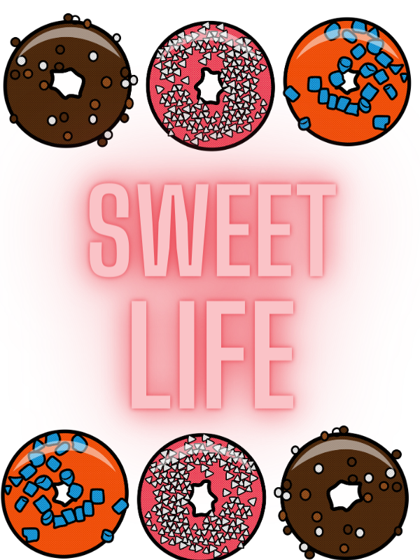 Donut Disturb - [Paint By Numbers]- Paint It Off by Stella and Bobbie